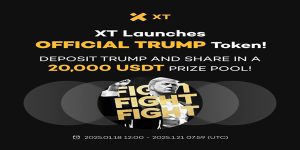 مسابقه TRUMP در صرافی XT با پاداش 20,000 توکنی