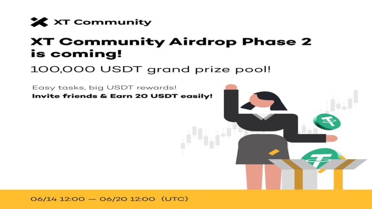چگونه در ایردراپ XT پاداش USDT دریافت کنیم؟