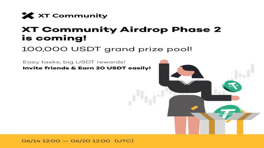 چگونه در ایردراپ XT پاداش USDT دریافت کنیم؟
